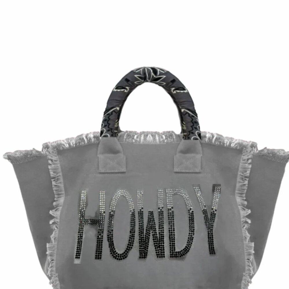 Howdy Fringe Canvas Bag
